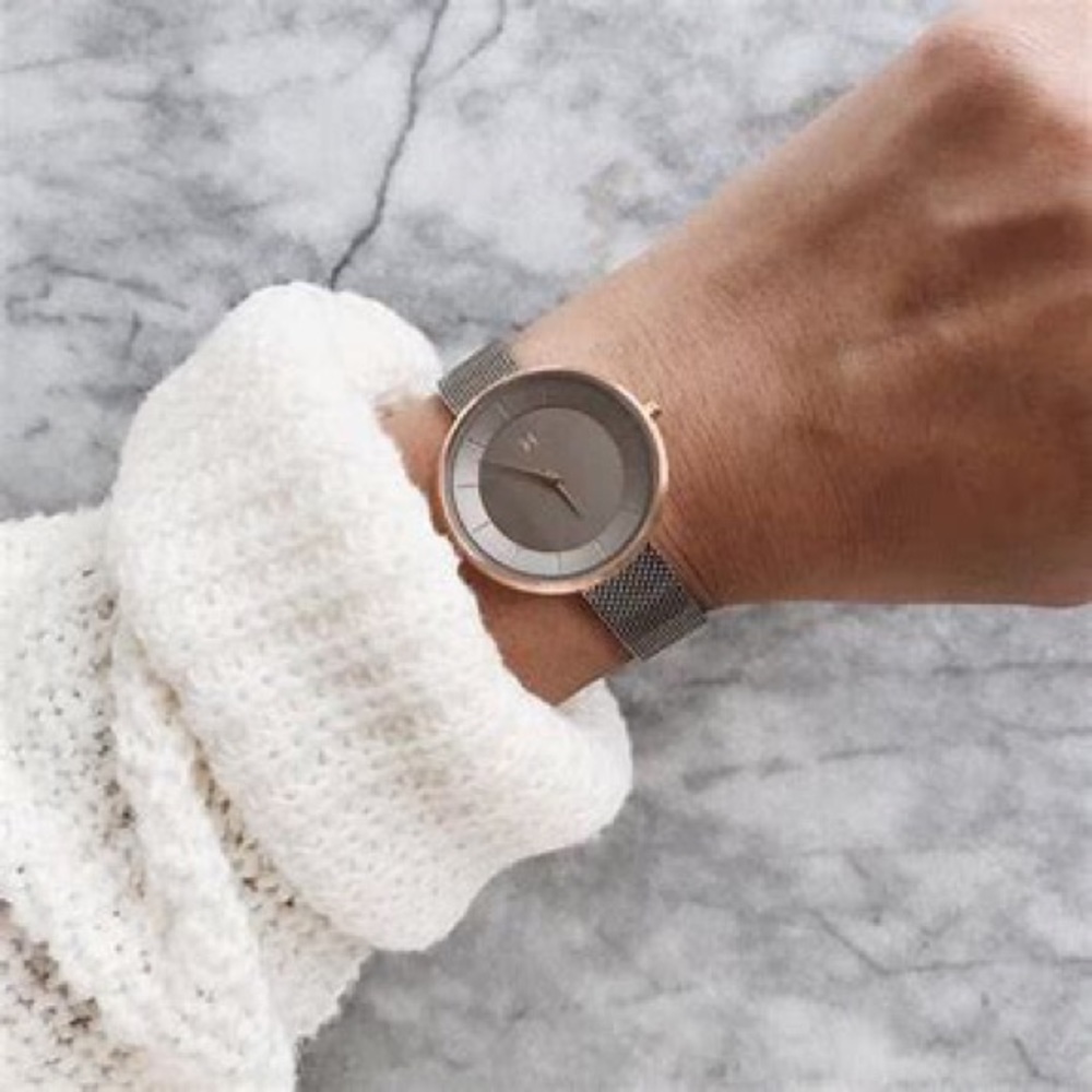 Stainless Steel Taupe & Rose Gold G2 MVMT Watch